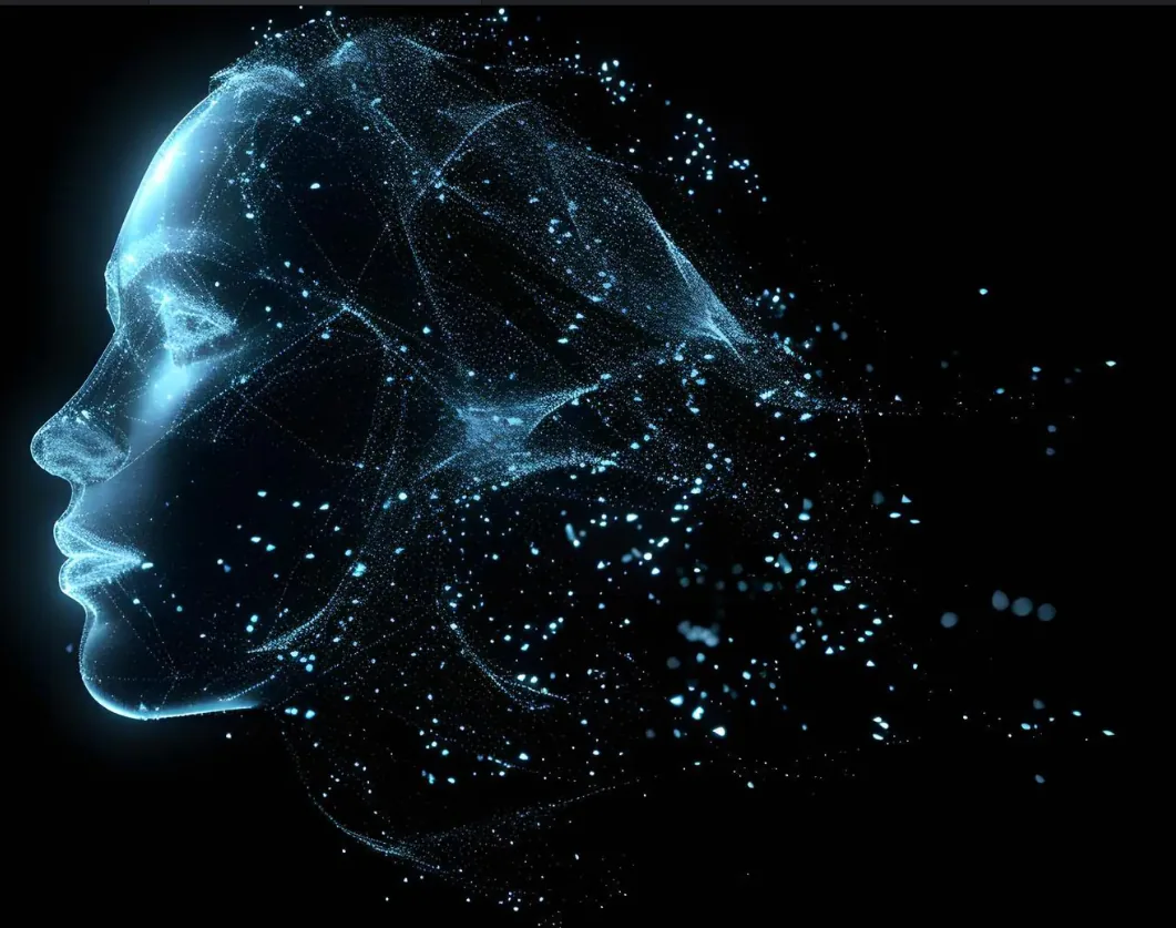 Cabeza holográfica IA — Vortex Wealth Núcleo neuronal